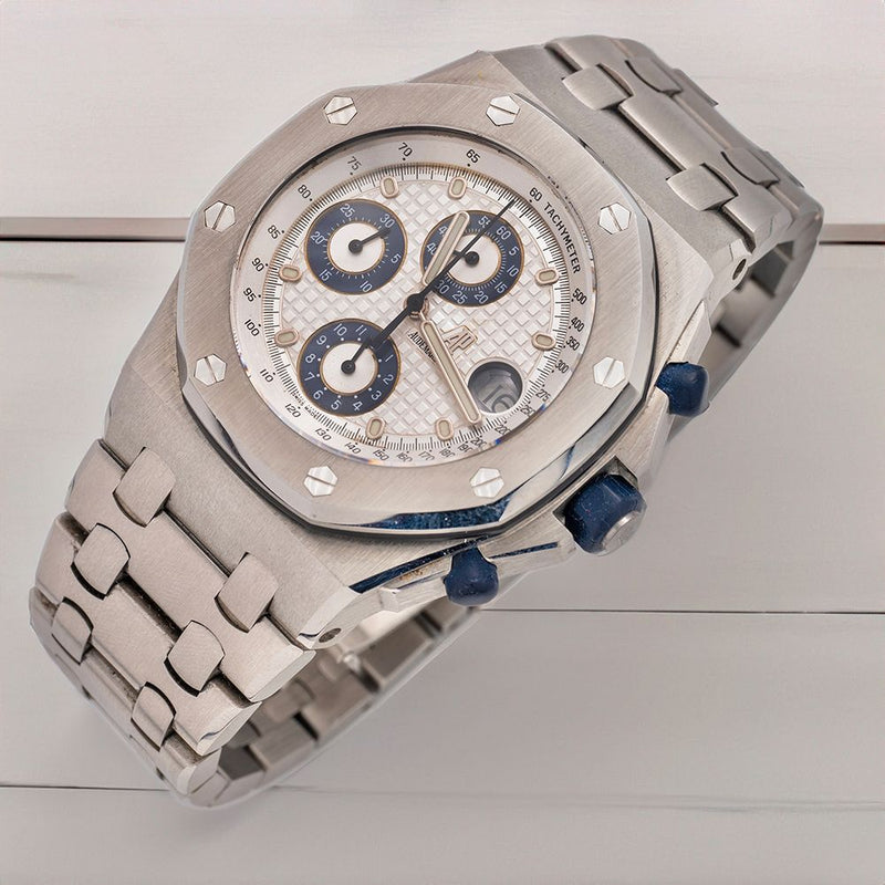 Audemars Piguet 42mm Offshore 25721ST Navy Dial 69720 - Image 4