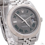 Rolex Datejust 41mm 126334 Wimbledon Dial Jubilee Bracelet BOX & PAPERS 2021 69727 - Image 2