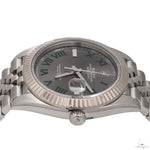 Rolex Datejust 41mm 126334 Wimbledon Dial Jubilee Bracelet BOX & PAPERS 2021 69727 - Image 3