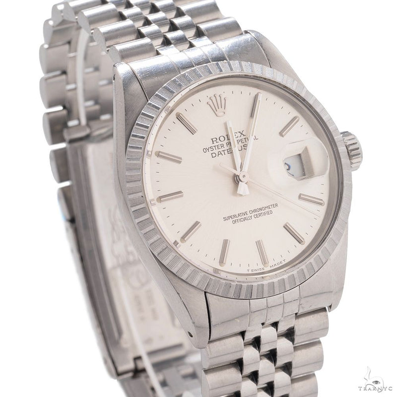 Rolex Datejust 36mm 16014 Silver Stick Dial Jubilee Bracelet 69730 - Image 1