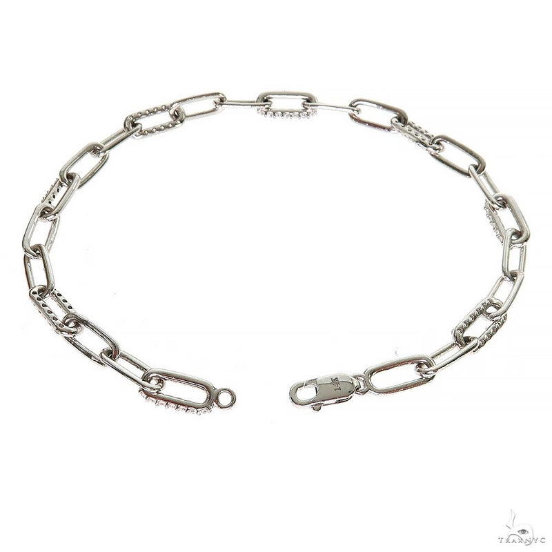 Paperclip Diamond Bracelet 69792
