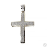 10K Gold Junior Diamond Cross 10383 - Image 1