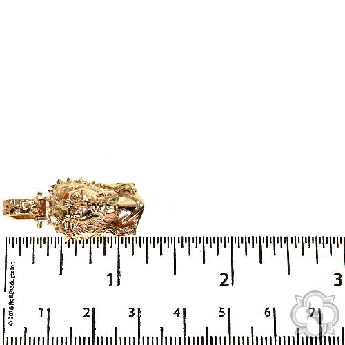 Spikes Crown Jesus Head Pendant [Small] 69155