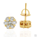 Flower Diamond Earrings 304