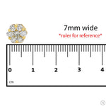 Flower Diamond Earrings 304