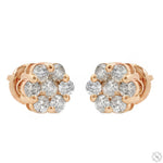 Flower Diamond Earrings 304