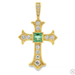 Imperial Emerald Cross Small 70555