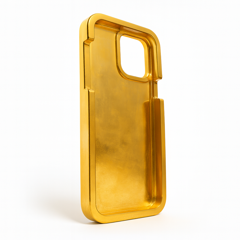 24k Gold iPhone 15 Pro Max Case 69862