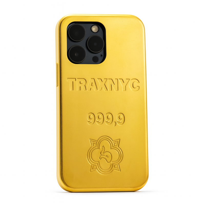Buy 24k Gold iPhone 15 Pro Max Case 69862 – TraxNYC Buy 24k Gold iPhone 15 Pro Max Case 69862 – TraxNYC