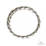 .925 Silver 4-5mm Miami Cuban Link Ring 67412 - Image 4