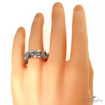 .925 Silver 6-8mm Miami Cuban Link Ring 67413 - Image 4