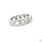 .925 Silver 6mm Miami Cuban Link Ring 70693 - Image 4