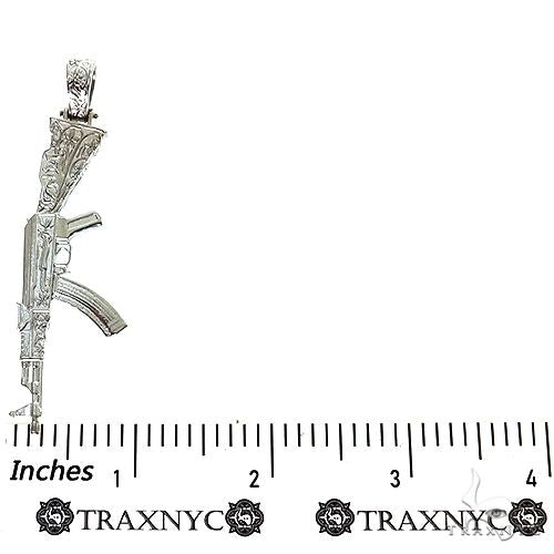 .925 Silver Ak 47 Pendant 69868 - Image 5