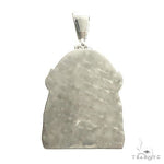 .925 Silver Blood Dripping Jesus Face Pendant 66483 - Image 3