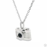 .925 Silver Camera Pendant Set 70809 - Image 5