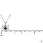 .925 Silver Camera Pendant Set 70809 - Image 7