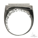 .925 Silver Diamond Pyramid Evil Eye TraxNYC  Ring 66461 - Image 5