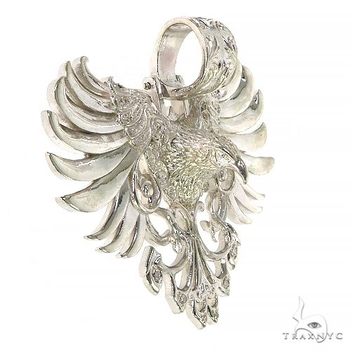 .925 Silver Vulture Pendant 68740 - Image 2