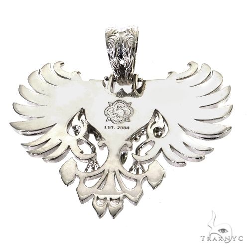 .925 Silver Vulture Pendant 68740 - Image 4