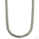 .925 Silver Iced Link Chain 5mm 18 Inches 70103 - Image 1