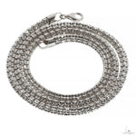 .925 Silver Iced Link Chain 5mm 18 Inches 70103 - Image 3