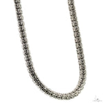 .925 Silver Iced Link Chain 5mm 20 Inches 70102 - Image 2