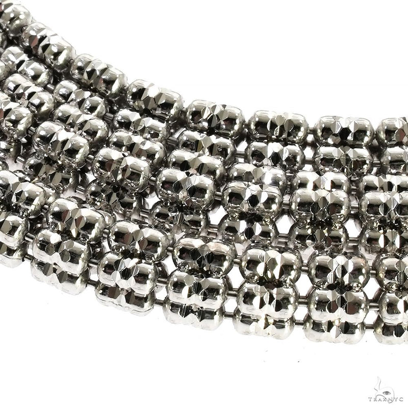 .925 Silver Iced Link Chain 5mm 20 Inches 70102 - Image 4