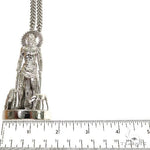 .925 Silver Large  St. Lazarus Cuban Chain Set 67745 - Image 5