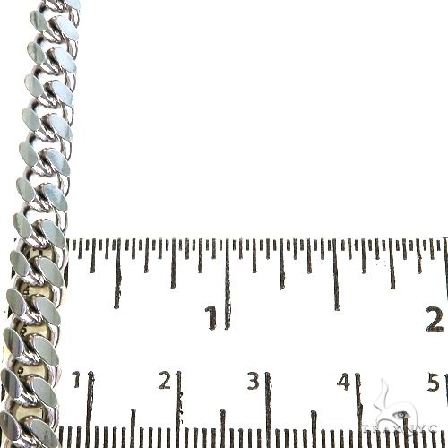 .925 Silver Large  St. Lazarus Cuban Chain Set, photo 8 of 8