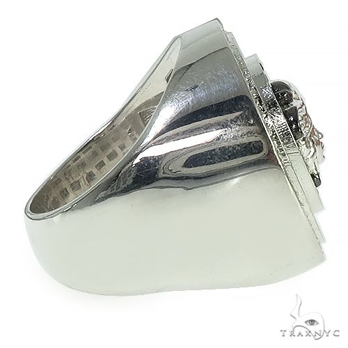 .925 Silver Light Medusa Diamond Ring, photo 3 of 6
