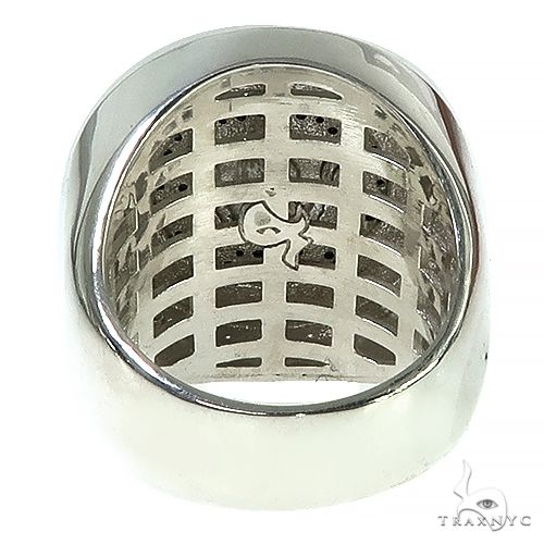 .925 Silver Light Medusa Diamond Ring, photo 4 of 6