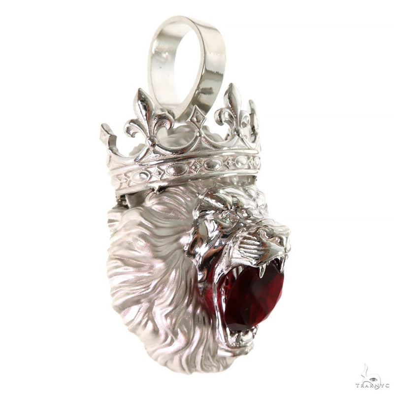 .925 Silver Lion Pendant 69895 - Image 2