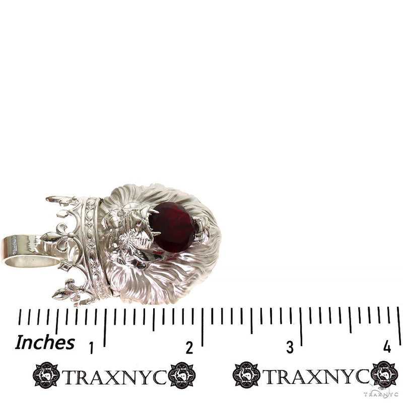 .925 Silver Lion Pendant 69895 - Image 7