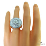 .925 Silver Medusa Diamond Ring 67732 - Image 5