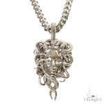 .925 Silver Medusa Pendant Set 69582 - Image 1