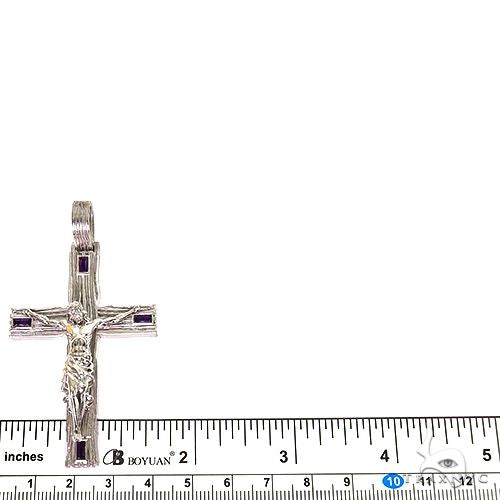 .925 Silver Midnight Redemption Cross Pendant 69572 - Image 5