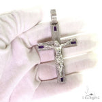 .925 Silver Midnight Redemption Cross Pendant 69572 - Image 7