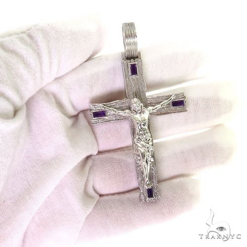.925 Silver Midnight Redemption Cross Pendant 69572 - Image 7