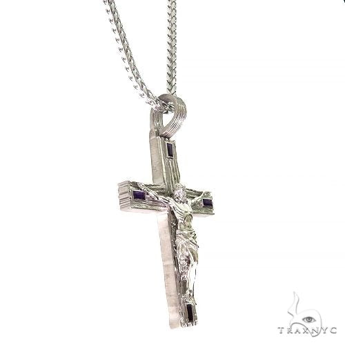 .925 Silver Midnight Redemption Cross Pendant Set 69686 - Image 2