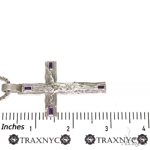 .925 Silver Midnight Redemption Cross Pendant Set 69686 - Image 6