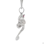 .925 Silver Mini 3D Dragon Pendant Set 70184 - Image 2