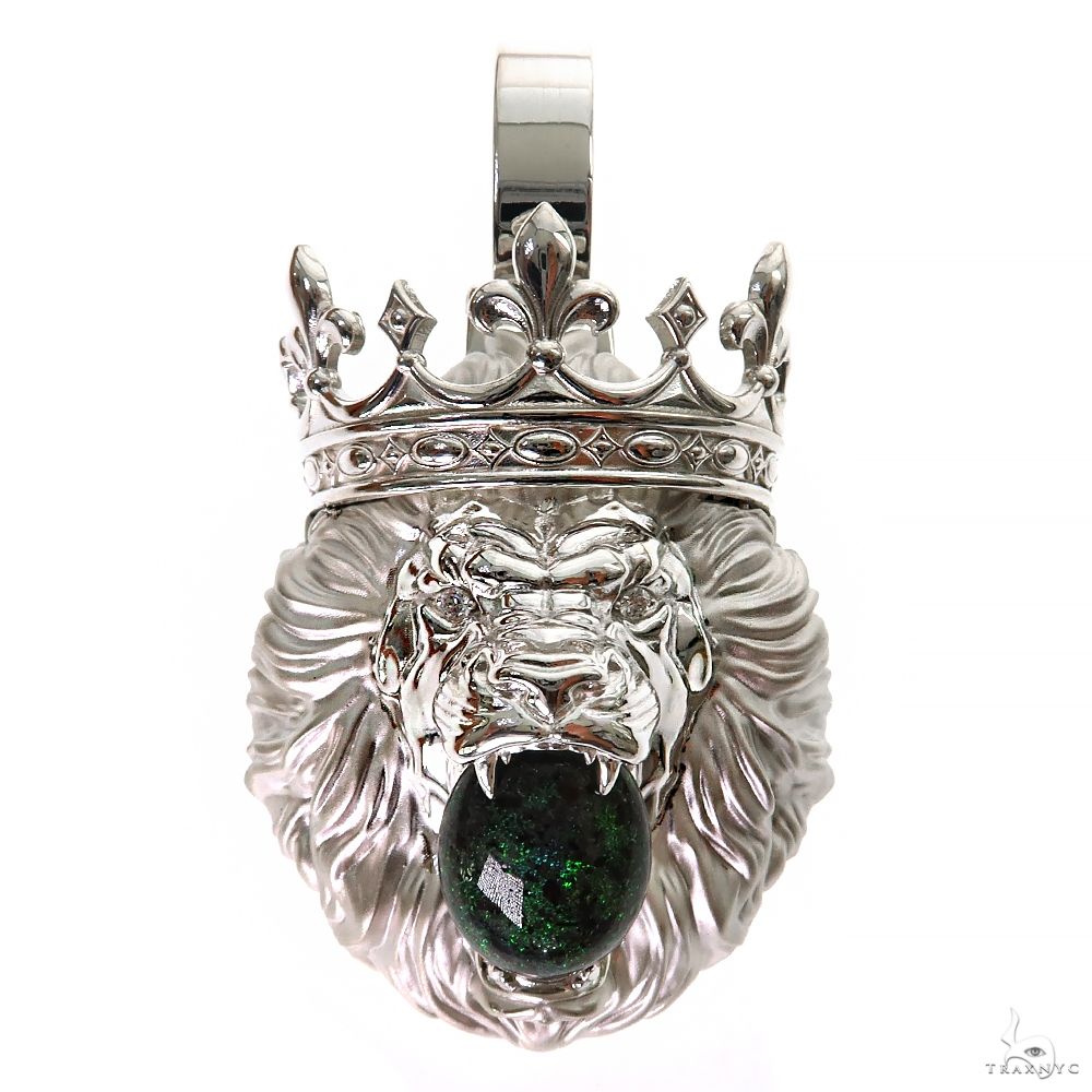 Lion　38 925 Silver Opal Lion Pendant 69894 | TraxNYC