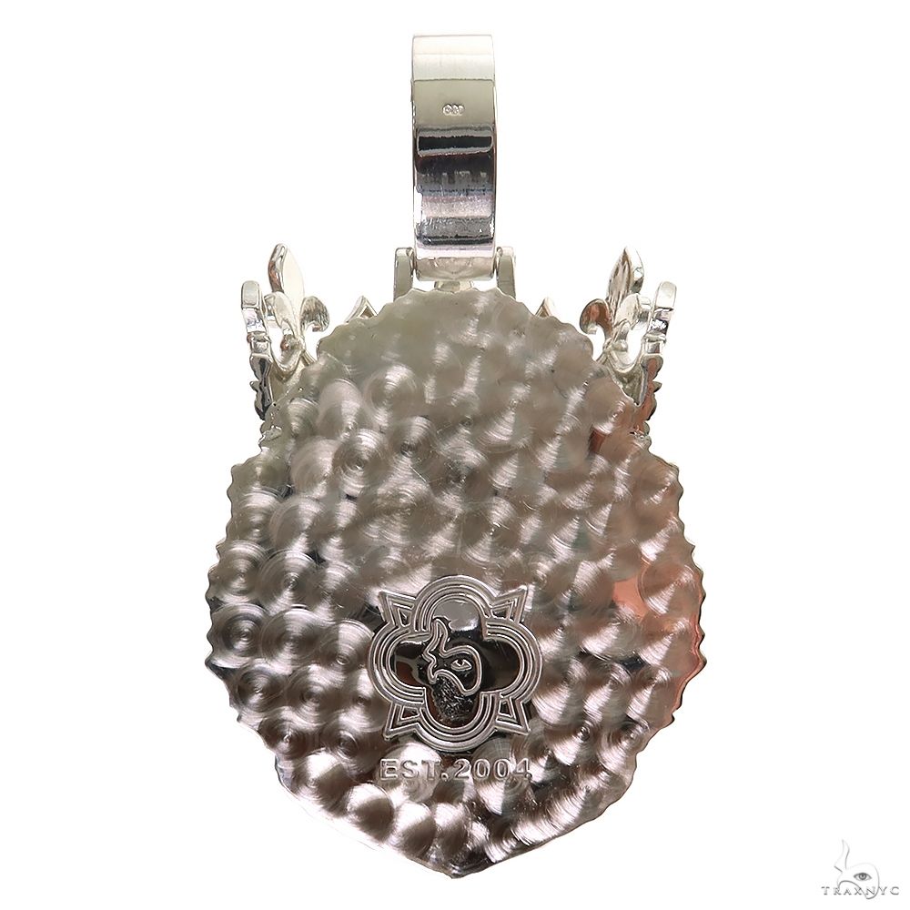 925 Silver Opal Lion Pendant 69894 | TraxNYC