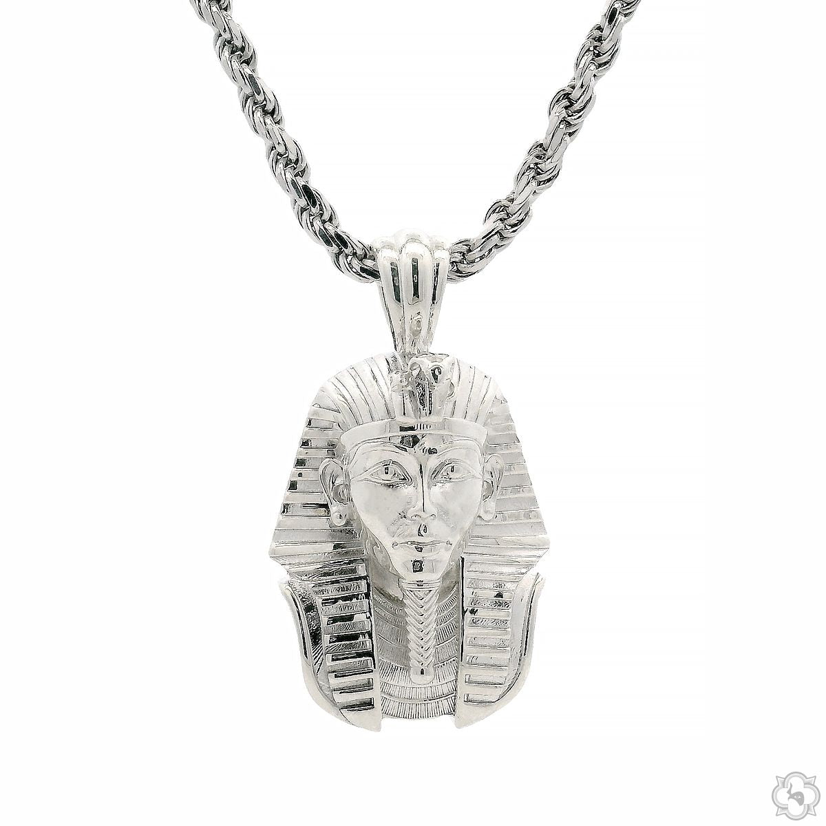 PS: Egyptian Set Silver Pendant セト 925 Silver Pharaoh Pendant Set 70808 | TraxNYC