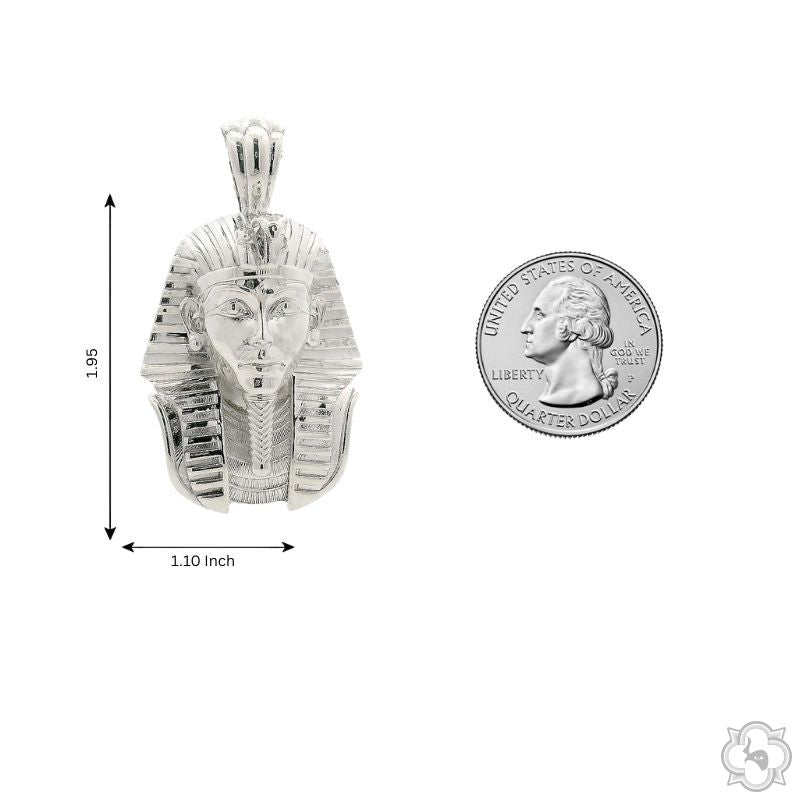 925 Silver Pharaoh Pendant Set 70808 | TraxNYC