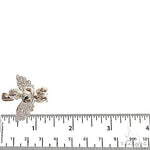 .925 Silver Praying Angel Diamond Pendant 68832 - Image 6