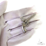 .925 Silver Revolver Pendant 68876 - Image 6