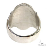 .925 Silver Rhodolite Gorilla Ring 68946 - Image 4