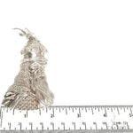 .925 Silver Skanderbeg Albanian Military Commander Pendant 67432 - Image 5