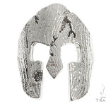 .925 Silver Spartan Mask Pendant 66814 - Image 1
